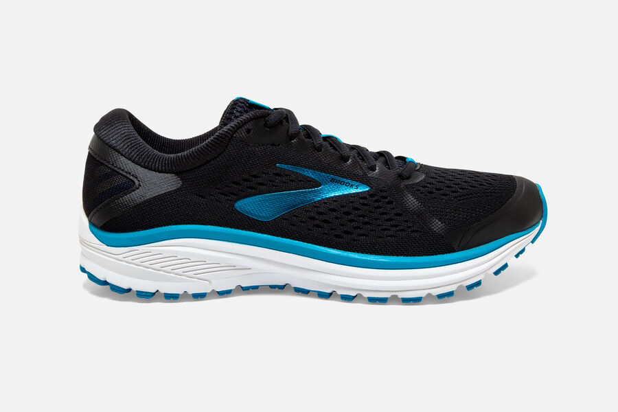 Zapatillas Running Brooks Aduro 6 Hombre Negras/Azules/Blancas Comprar KWQI03547